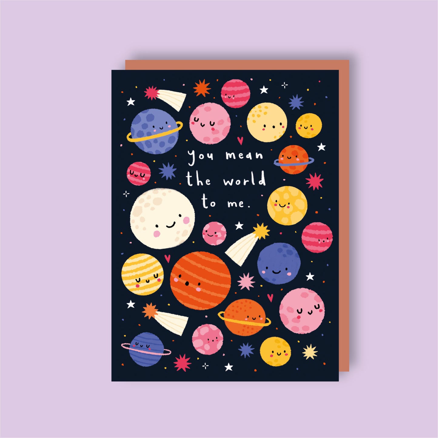 You mean the world to me | A6 Greeting Card
