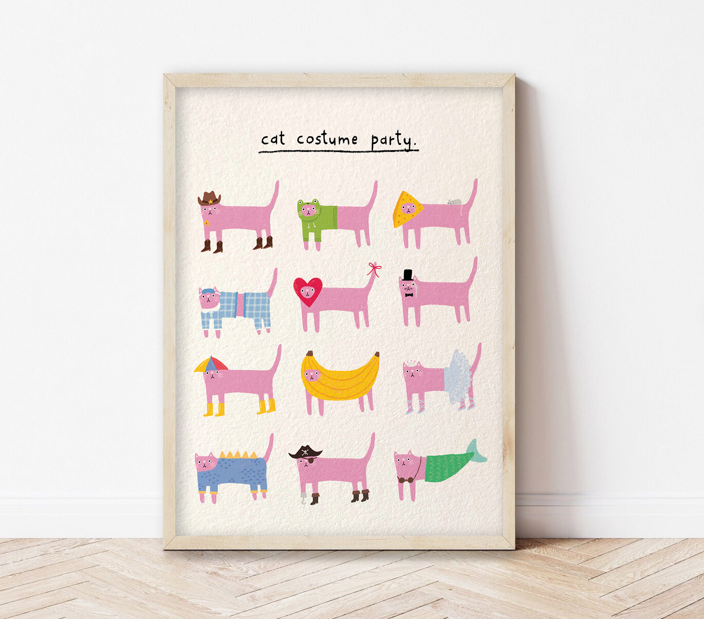 Cat Costume Party | Print