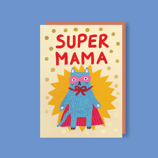 Super mama | A6 Greeting Card
